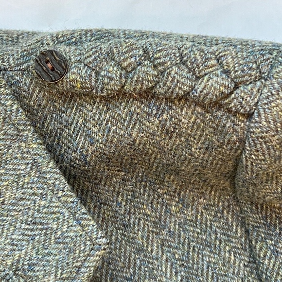 Vintage Edgar of Scotland 100% Pure Wool Prince Charlie Bagpiper Jacket Size L42 - Picture 3 of 8